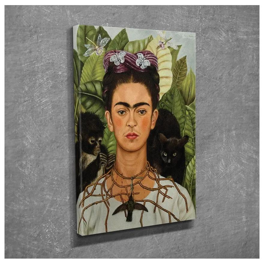 Reproducere tablou pe pânză Frida Kahlo, 30 x 40 cm