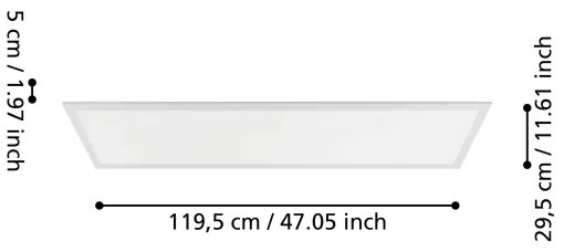 Eglo 98419 - LED Plafonieră cu senzor SALOBRENA-M LED/33W/230V