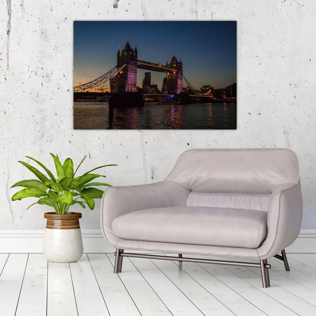 Tablou - Tower bridge (90x60 cm)