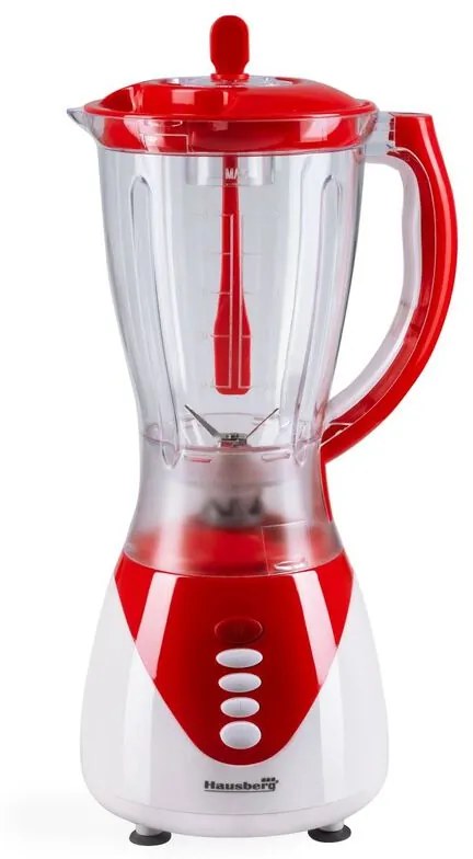 Blender 2 in 1 HB-7661, putere 300W, culoare roșu