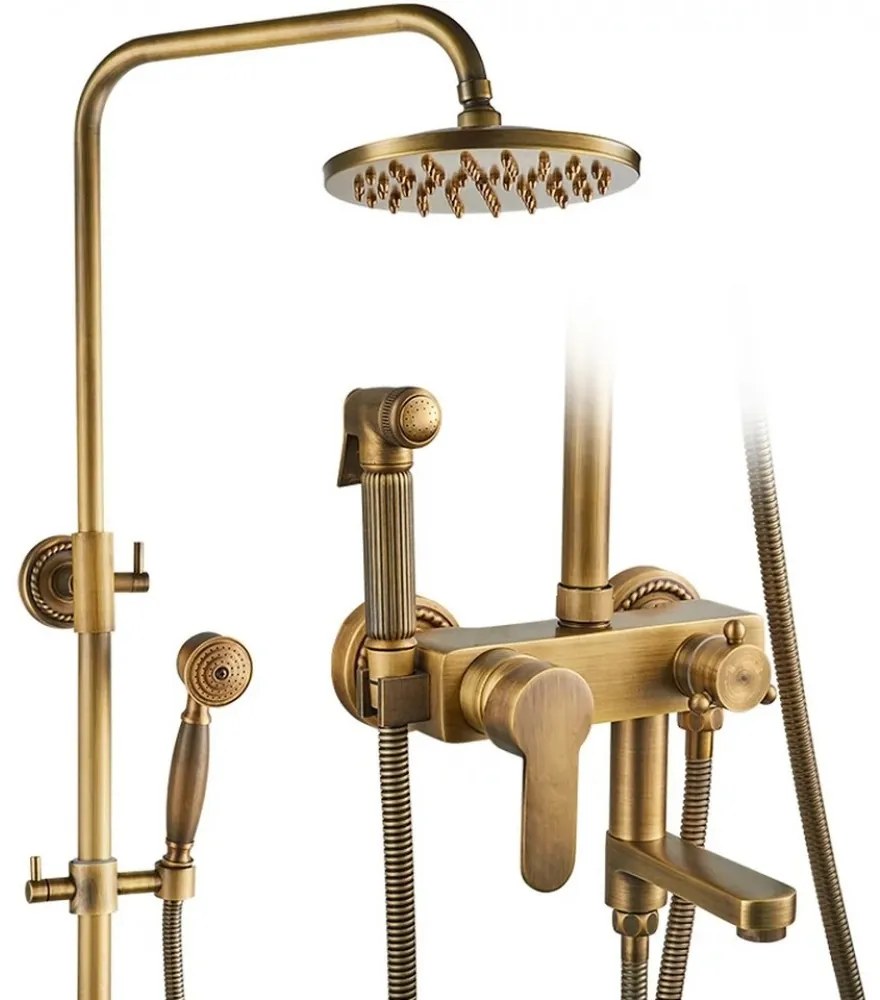 Coloana Dus Bronz Antichizat 4 Functii Smack, Esn 1725