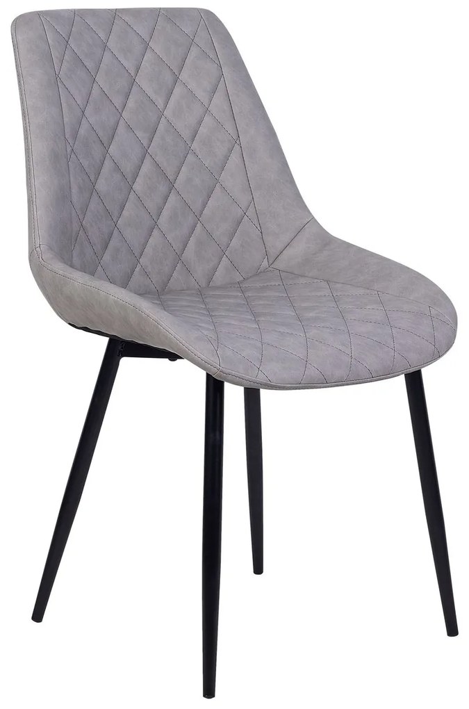 Set 2 buc. scaune pentru sufragerie Masar (gri deschis). 1009942