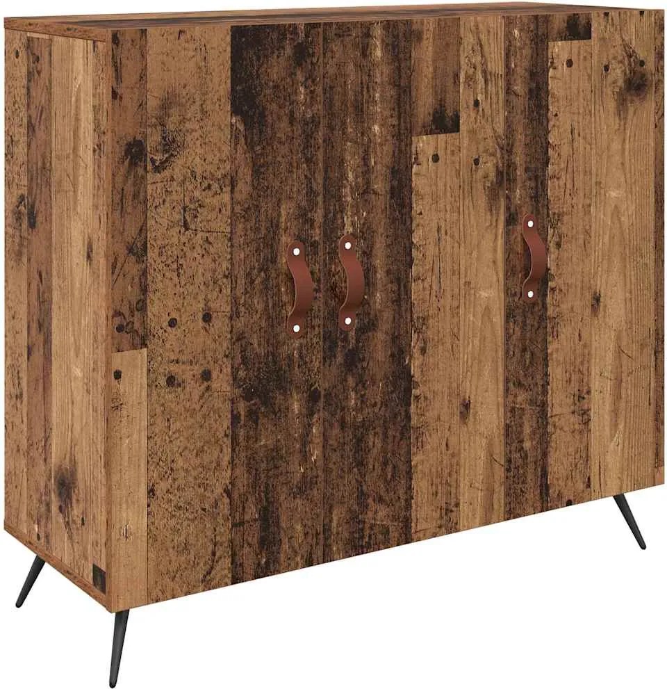 vidaXL Bufet Lemn vechi 89,5 x 34 x 80 cm Lemn compozit