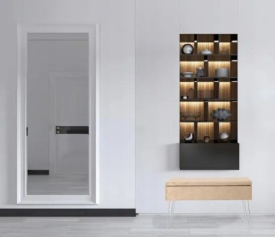 ShopJK BANCA CU SPAȚIU DE DEPOZITARE BEJ 75 x 30 x 40