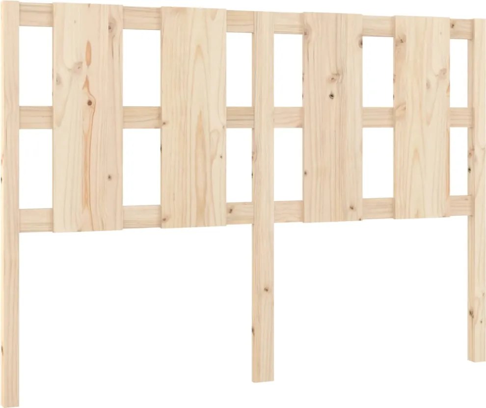 vidaXL Tăblie de pat, 140,5x4x100 cm, lemn masiv de pin