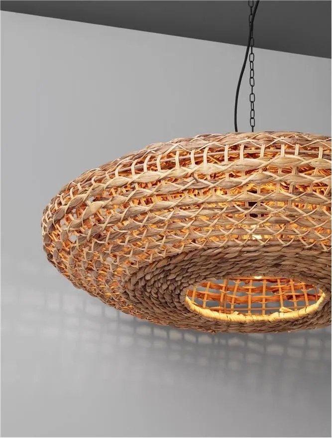 Lustra boho style design natural Bola