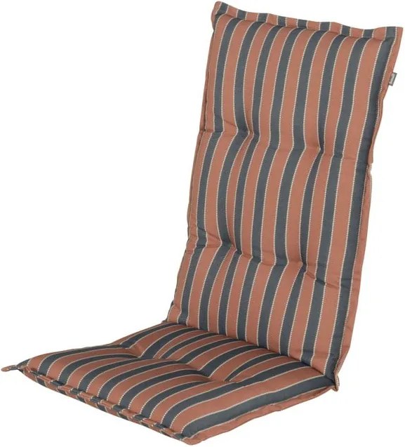 Pernă pentru scaun de grădină Hartman Stefano, 123 x 50 cm, maro-gri