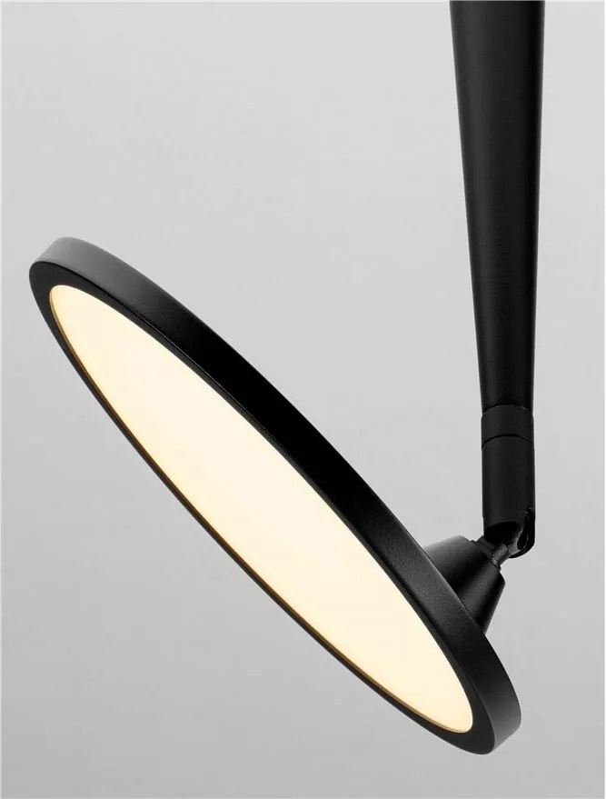 Lustra LED design ambiental EKEI negru