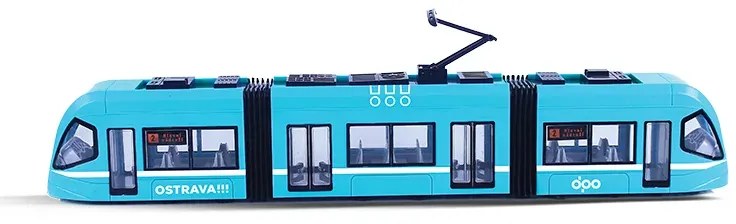 Tramvai modern cu uși funcționale, 47 cm
