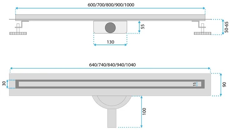 Rigola dus Neox Slim pro 50 negru