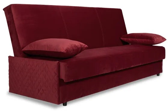 Canapea Extensibila Click-Clack Olimpia Riviera 61 Rosu, 202 x 92 x 92 CmCm