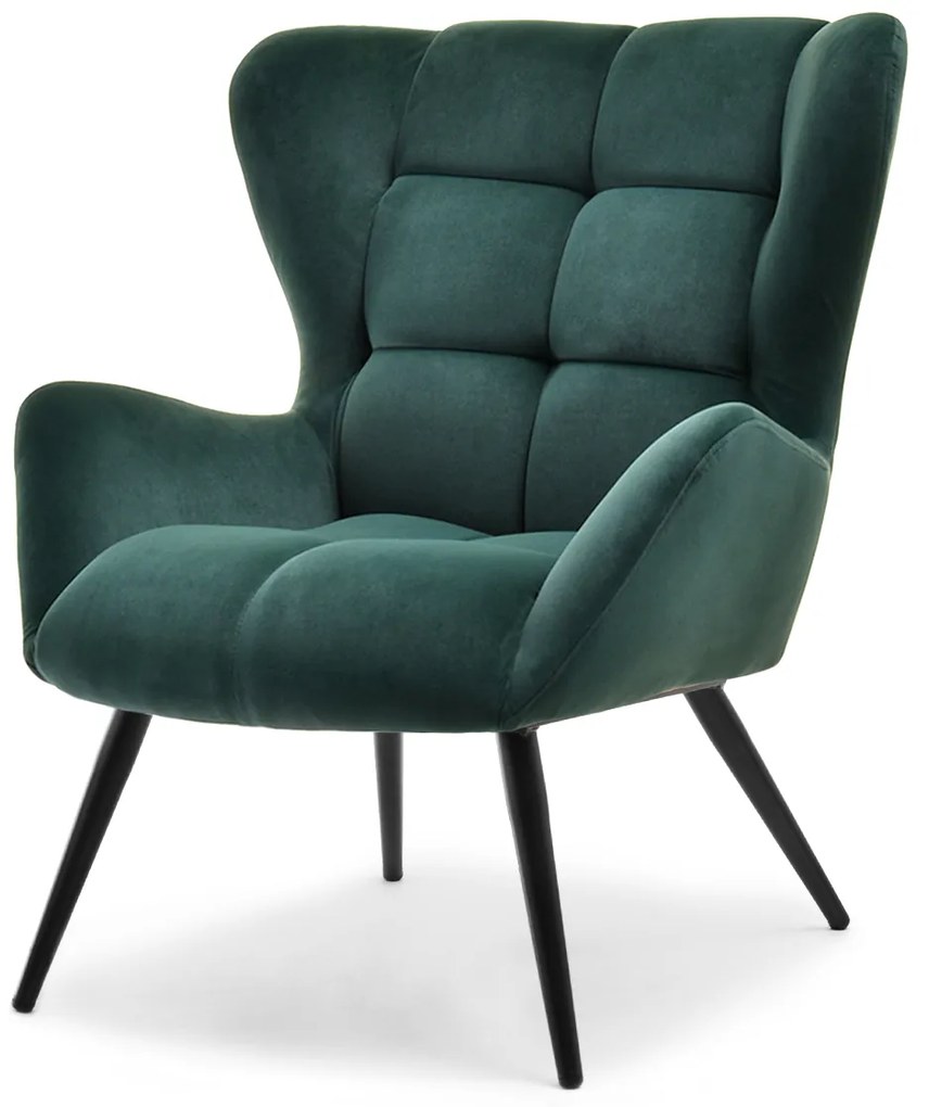 Fotoliu Kikino (verde + negru). Promo -25%. 1110129