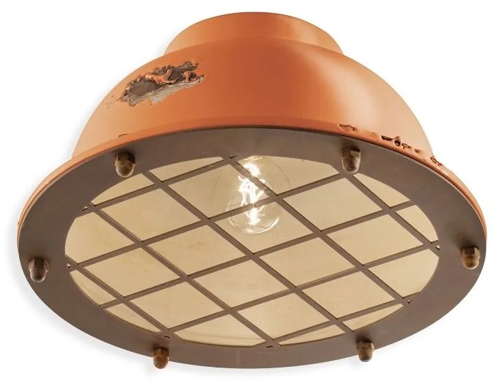 Plafoniera design retro realizata manual din ceramica INDUSTRIAL