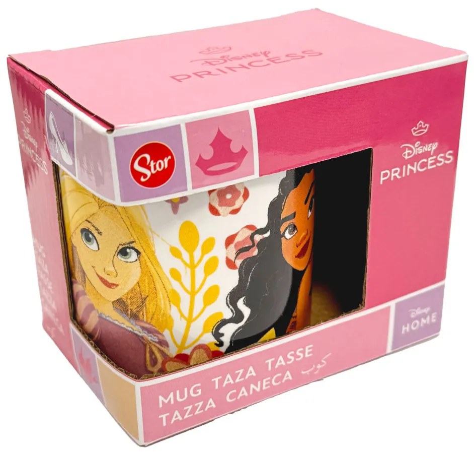Prințesele Disney Courageous Heart cană de porțelan 235 ml (8 oz) în cutie de cadou