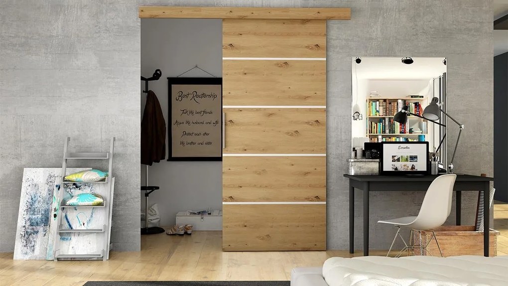 Uși culisante Ravina 70 III (stejar artisan). 1060383