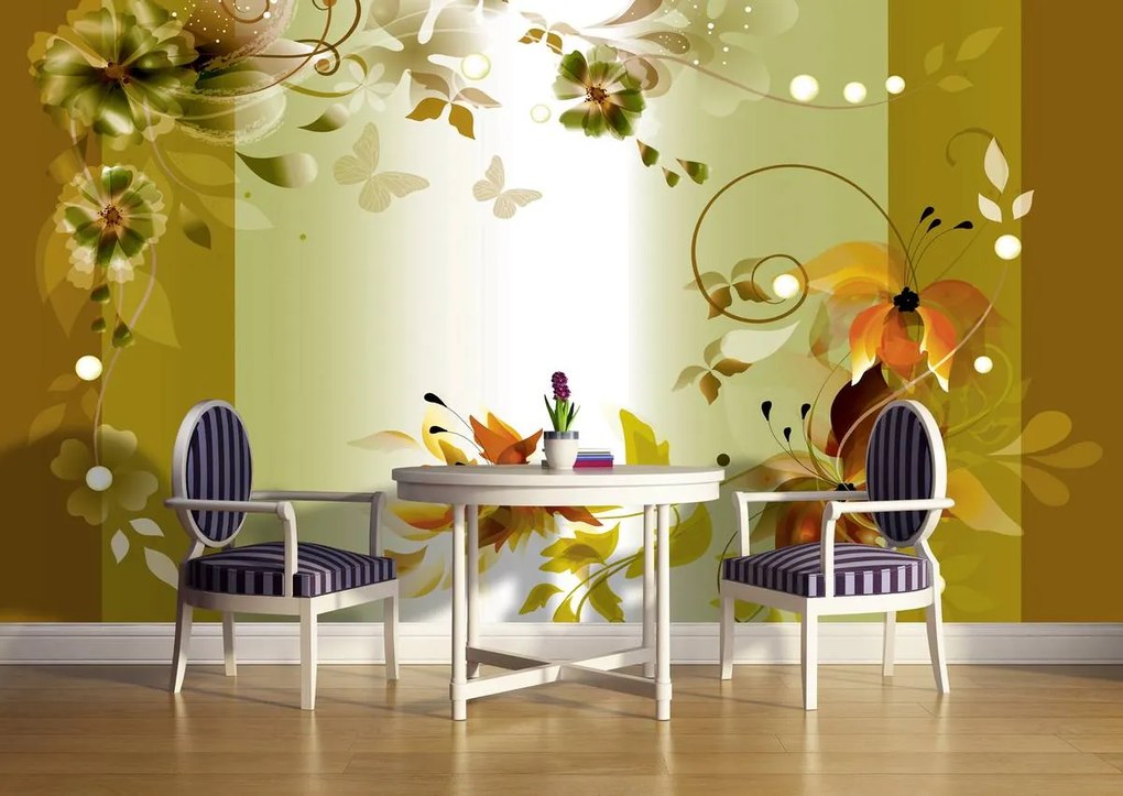 Fototapet - Flori (152,5x104 cm)