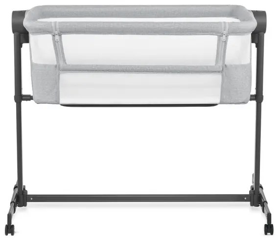 Pătuț pentru bebeluși KINDERKRAFT NESTE UP 2 gri deschis
