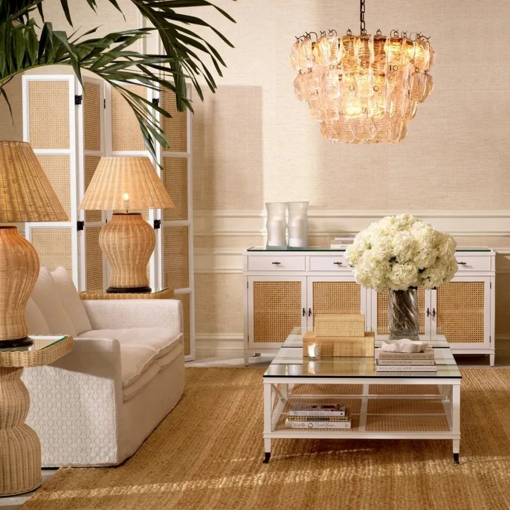 Candelabru design LUX, Sticla, Transparenta, Solange