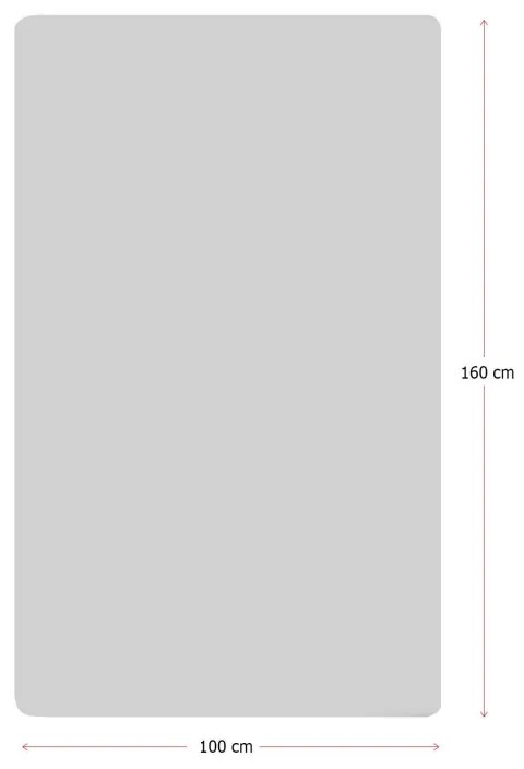 Covor camera copii Chilai Home 876CHL1248, 100x160 cm, Tesatura 100% catifea, Antibacterian, Gri