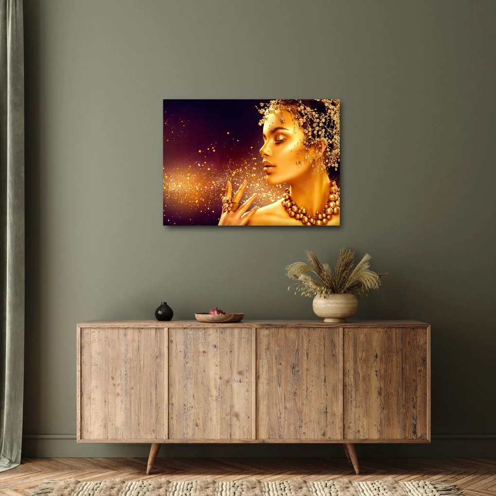 Tablou - Regina de aur (70x50 cm)