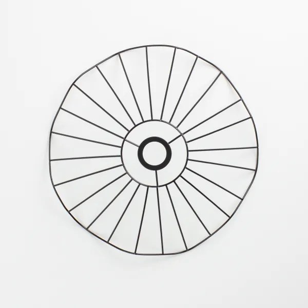 Brilagi - Lustră LED pe cablu CERIA WIRE, 1xE27/40W/230V, Ø 40 cm, neagră