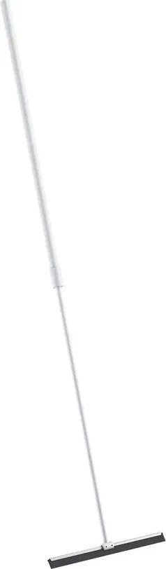 Racleta pentru sticla cu maner telescopic Omnires Uni finisaj alb mat 30 cm
