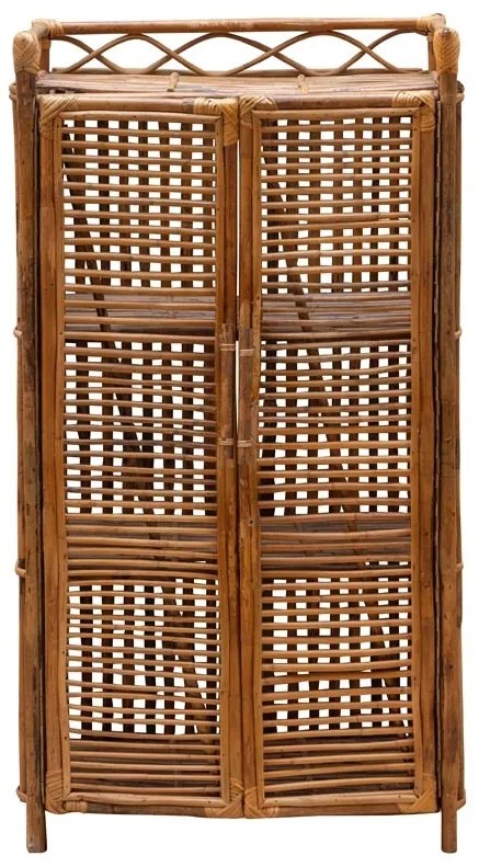 Dulap din rattan, cu 2 usi, Harmonie