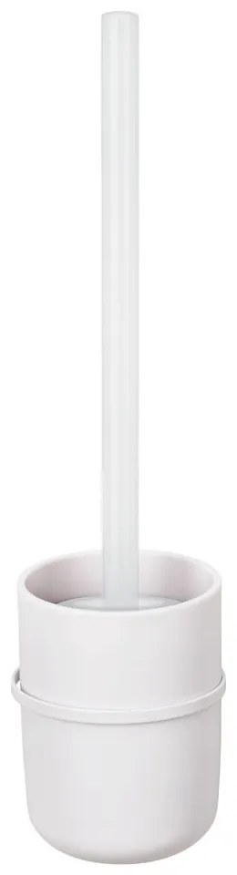 Perie de toaletă din plastic albă autoadezivă Carpino - Wenko