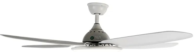 Ventilator de tavan alb 130cm incl. LED Dimmable cu telecomandă - Vifte