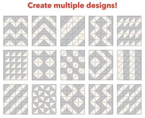 Puzzle din spumă 72 buc. gri/bej Skip Hop