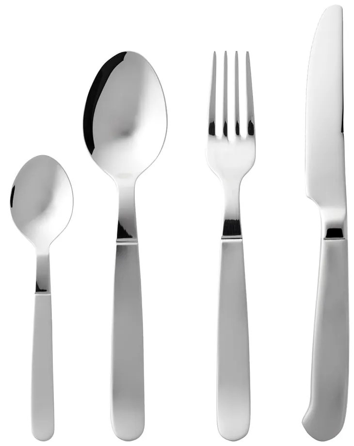 Tacâmuri argintii din oțel inoxidabil 16 buc. Rejka – Gense