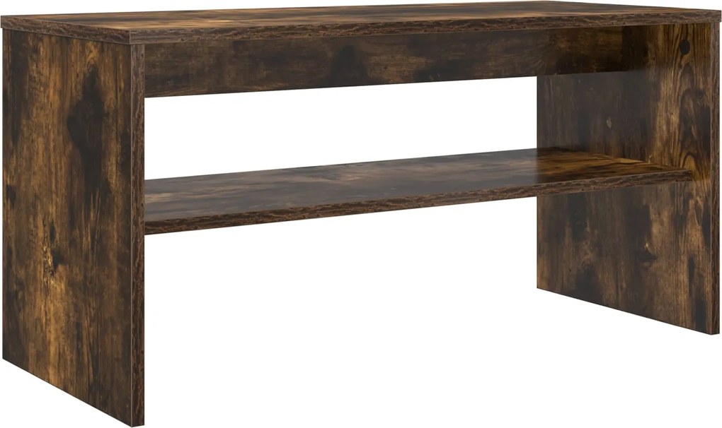 vidaXL Cabinet TV Stejar fumuriu 80 x 35 x 40 cm Lemn compozit