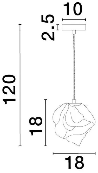 Pendul design decorativ modern ODELLE