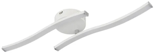 Plafonieră LED Globo 67178WC ELOISE 2xLED/6W/230V alb