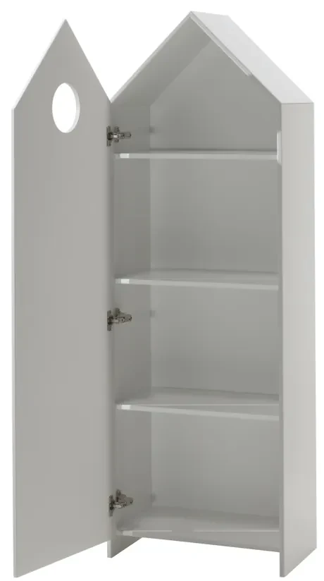 Dulap pentru Copii Căsuță, Verde Mentă, (MDF) – CASAMI – Vipack