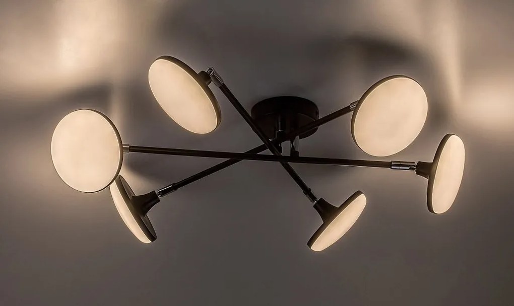 Lustra aplicata cu 6 surse de lumina LED Madi