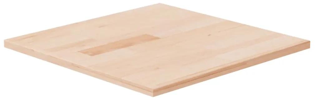 342914 vidaXL Blat de masă pătrat, 40x40x1,5 cm, lemn masiv stejar netratat
