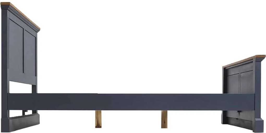 Pat lemn masiv natur London Albastru/ - 200x200