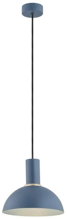 Argon 4221 - Candelabru SINES pe cablu 1xE27/15W/230V, Ø 28 cm, albastru