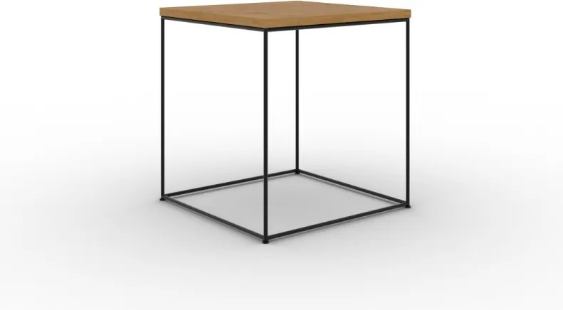 Masuta de cafea, Adina 2, ADRK Furniture (Culoare: Negru / Alb)