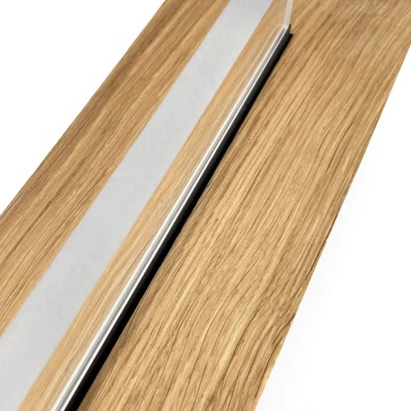Brilagi - Plafonieră LED WOODY FLAT LED/25W/230V 118 cm stejar/negru