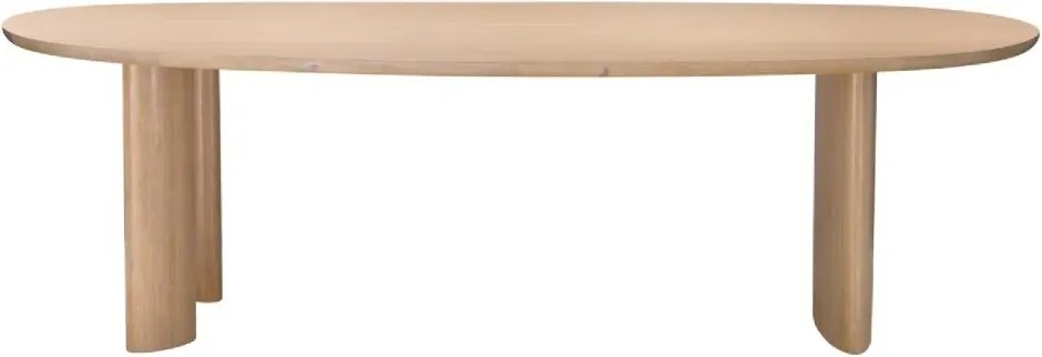 Masa dining moderna design LUX Lindner natur 259x109cm