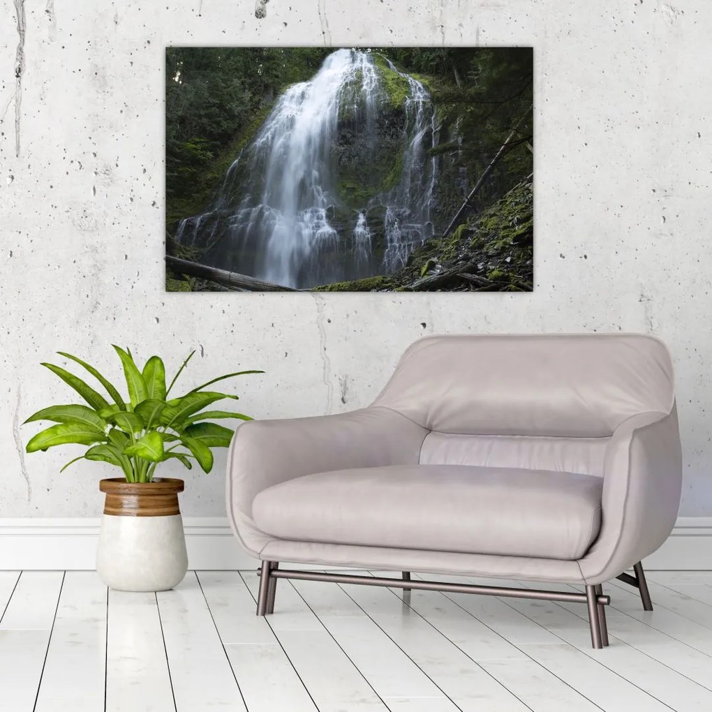 Tablou cu cascadă (90x60 cm)