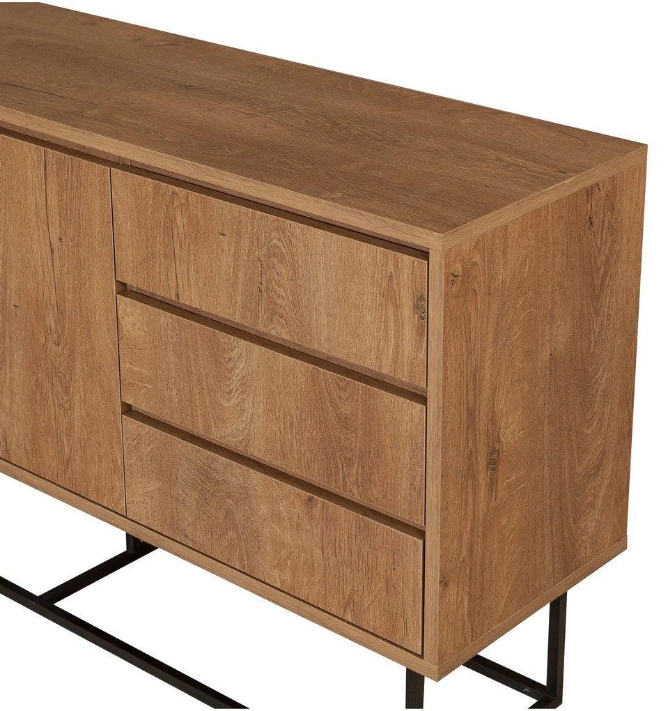 Mobilier living Lexuna 6 (Nuc + Negru). 1088977