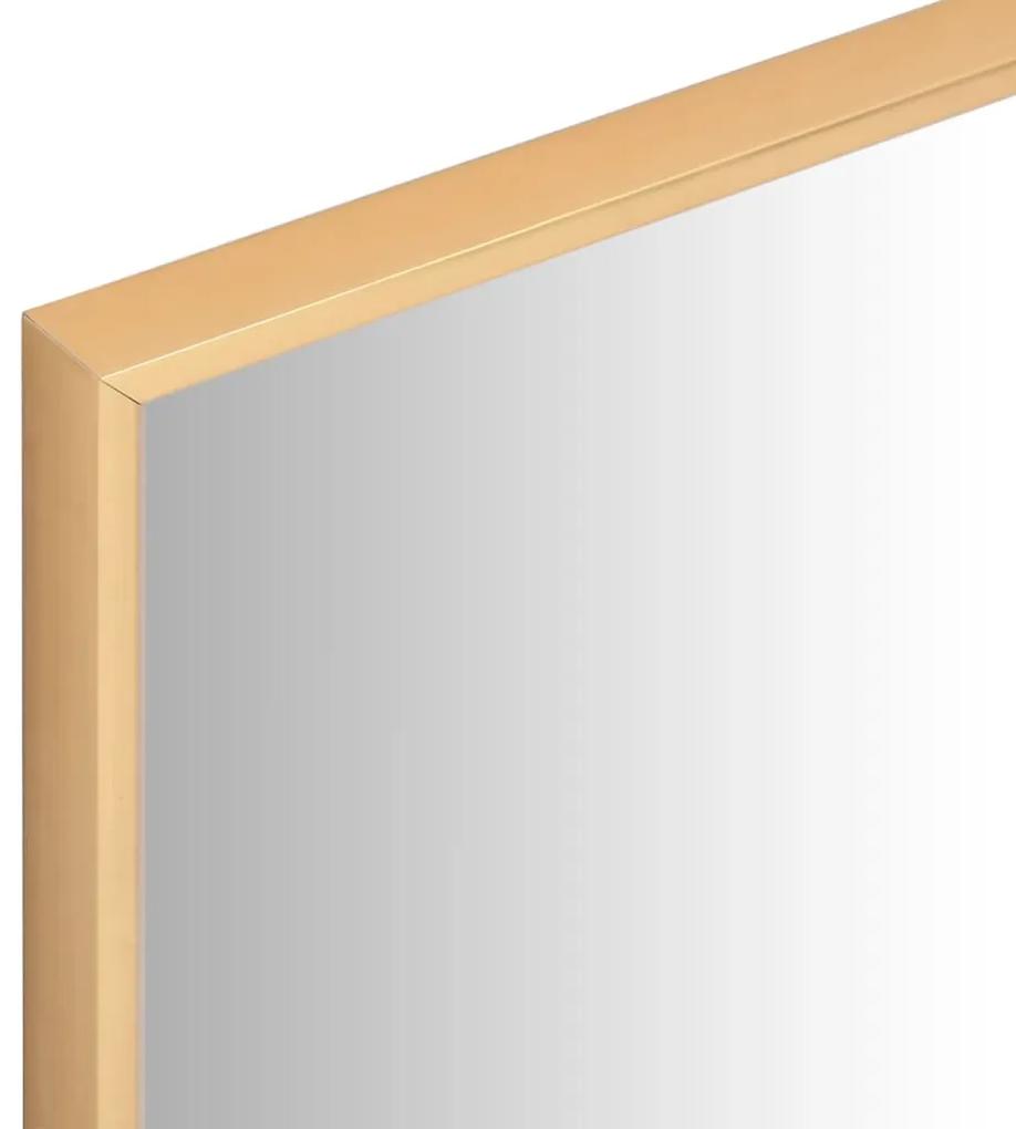Oglinda, auriu, 40x40 cm 1, Auriu, 40 x 40 cm