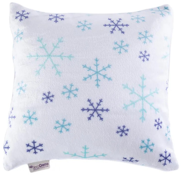 Set de 2 feţe pernuţe din micropluş FULGI 40 x 40 cm