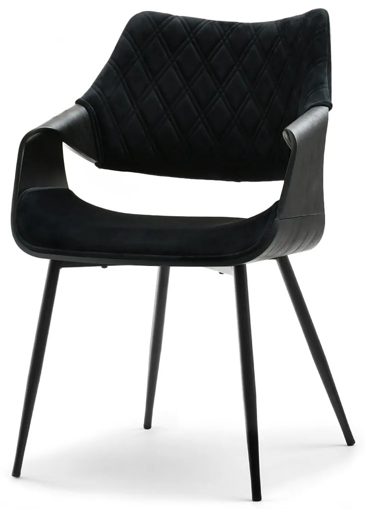 Scaun Rolf K (negru). 1111249