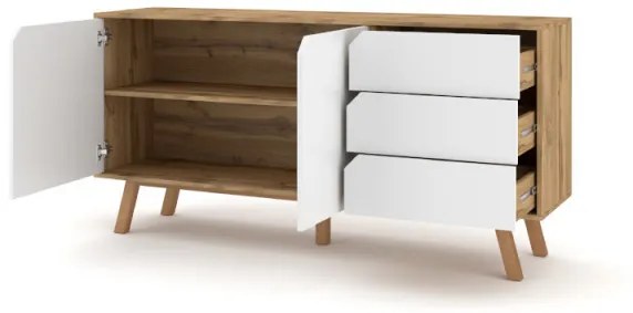 Tokio Tk2 Comoda 2D3S Craft Golden/White
