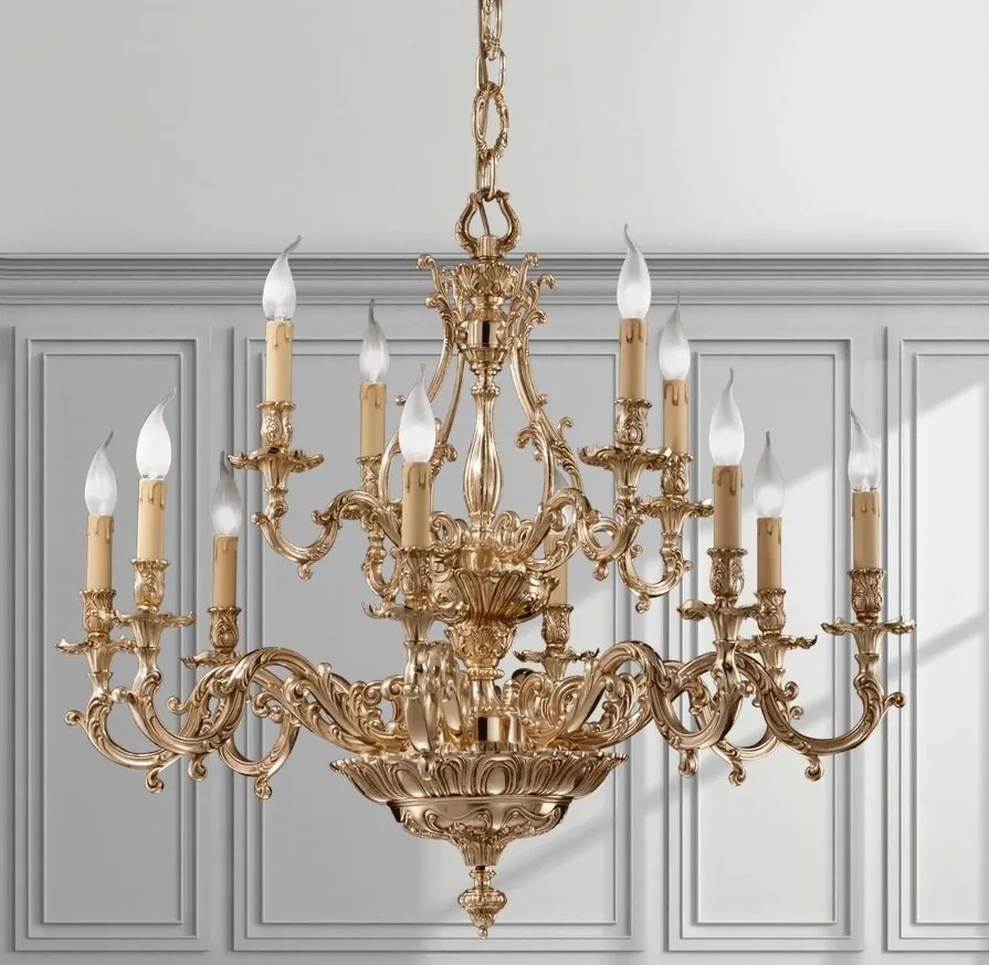 Candelabru 12 brate LUX realizat manual Versailles