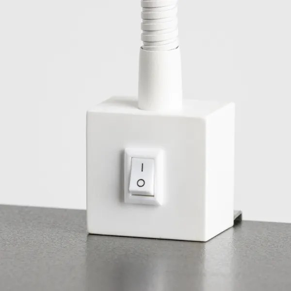 Lampă LED cu clemă 1xGU10/4,7W/230V albă